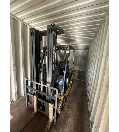 Xe nâng điện ngồi lái 1.5 tấn Komatsu FB15-12 5 mét chui công VSFL402